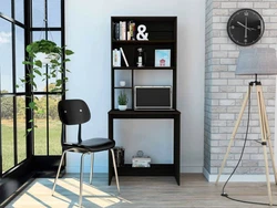 Practical and updated casual, the Milo Black Computer Desk is a traditional desk with a hutch that can fit anywhere.