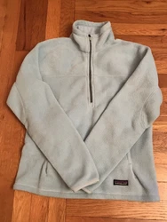Patagonia Synchilla Fleece Womens Size Medium CNBC logo. Condition is 