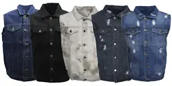 Tough and durable classic denim vest jacket, dont let the price deceive you ,this is a well constructed vest made to...