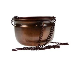 Durable and highly versatile, this hanging bowl is commonly used to fill with sand and burn incense, or filled with...