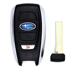 FCC: HYQ14AHK. 100% OEM Subaru Keyless Entry Remote Smart Key Fob. 4 Button Remote Lock Unlock Panic Trunk.