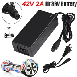 Output: 42V 2.0A. Compatible Battery: 36V lithium battery. Full load efficiency：≥87%. 1 AC adapter. --US Plug,...