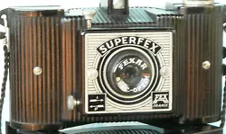 RARE Version Bakélite Kafta. Fexar spécial Optik. SUPER Fex 4.5x6. Indo France. avec bobine.