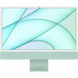 24-inch iMac with Retina 4.5K display: Apple M1 chip with 8core CPU and 8core GPU, 256GB - Green