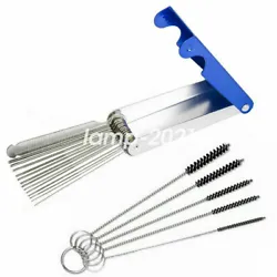 This tool is specifically designed to clean out the tiny jets and carb passages from all dirt. 13pcs/set Cleaning...