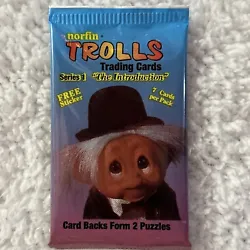 Introducing the NORFIN TROLLS SERIES 1 Trading Cards set. This non-sport trading card collection by Collect-A-Card was...