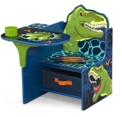 Perfectly sized, this durable chair and desk combo has a large work surface and low height that makes it easy for...