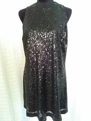 GORGEOUS AND ELEGANT SEQUIN DRESS BLACK. Very elegant and beautiful dress. With or without accessories this dress is...