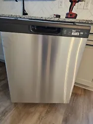 Get your dishes cleaned with ease using this GE 24 in. This dishwasher is perfect for those who need a...