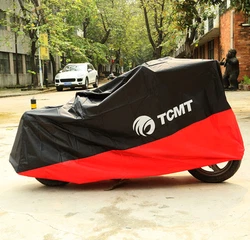 190T Polyester Material Greatest For Waterproof, UV Protection, Heat Insulation. Universal Waterproof Motorcycle Cover....