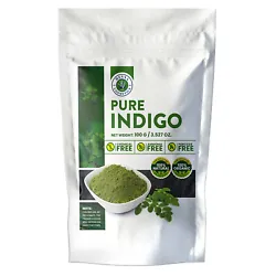 Key Benefits - Indigo Leaf Powder may promote new hair growth and scalp health. Many People know Indigo as black henna...