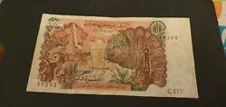 Billet 10 Dinar Algérie 1970 Aucun Épinglage.