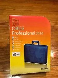 Microsoft Office Professional 2010 includes Microsoft Excel 2010. Microsoft Outlook 2010. Microsoft PowerPoint 2010....
