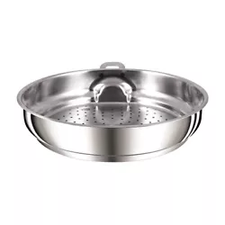 Ce cuiseur vapeur est parfait pour toutes les sauteuses Ingenio de 24 cm Insert vapeur 24 cm pour sauteuse Tefal...