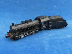 Marquage sur lalocomotive :MULHOUSE NORD S.N.C.F. 040. Locomotive miniature ancienne -Jolie modèle ! Old miniature...