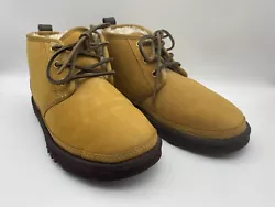 Ugg Mens 7 Neumel Wheat Chukka Boot 1013154 Ugg Boot Slipper. Condition is “Used”. Good used shape with no major...