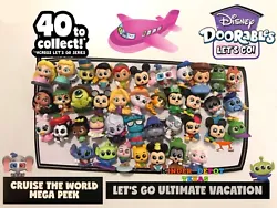Doorables Let’s Go Characters 40 main series to collect plus 21 exclusive characters. - suitcase Ultimate Vacation UV...