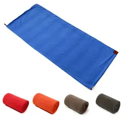 Versatile use: It can be used with other sleeping bags when the temperature is enough low. 1 Fleece Sleeping Bag...