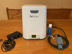 SoClean 2 CPAP Automated Disinfecting Sanitizing Cleaning Machine SC1200 with AccessoriesWorks perfectly, very little...