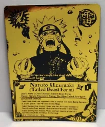 Carte naruto ccg Collectible Card Game 155 Limited Gold Hot Stamp Edition FoilConditions 95%Product : customcontact...