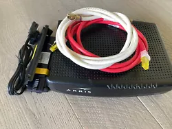 ARRIS DOCSIS3.0 Cable Modem - TM804G. Tested with Comcast / Xfinity. • DOCSIS 3.0 compliant.Backwards compatible with...