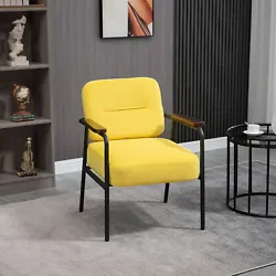 Living room chair (100% polyester) make cozy corners a reality! This modern accent chair can be placed in a corner or...