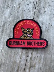 Burnham Brothers Predator Calls Patch Rare 3” Hunting Hunter Coyote Bobcat FoxNice looking patch Sew on great to add...