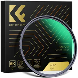 【Import Optical Glass】K&F Concept UV filter made by Germany top optical glass waterproof ,scratchresistant and HD,...