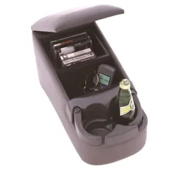 Rampage Bench Seat Console (Charcoal Gray) - 39223. Gray, Charcoal. Manufacturer Part Number.