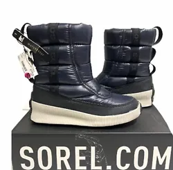 Sorel Out N About Puffy. this puffy pair is bliss. herringbone outsole. Insulated & Waterproof. Waterproof, insulated...
