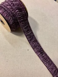 Purple & Lilac. Extra Thick High Quality Brush Fringe Trim. 2