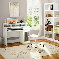 For instance, both hutch and cabinet are designed for general storage and computer use. The hutch features a small...