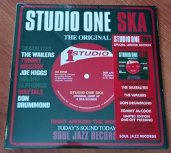 STUDIO ONE SKA The Original DOUBLE LP RSD 2023 Transparent Green Vinyl SOUL JAZZ SOUL JAZZ SJRLP85C. LP : Neuf scellé.