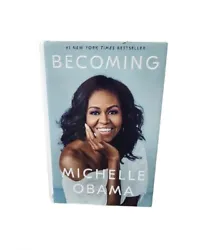Becoming by Michelle Obama Hardcover Book  In preowned condition Dimensions 9.5 inches (H) x 6.4 inch (W) x 1.4 inch...