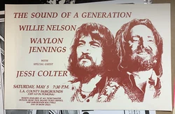 POMONA, CALIFORNIA. WILLIE NELSON.