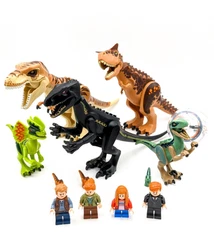 Lego Jurassic World- Dinosaures-Figurines  FAN de Dinosaures et de Jurassic World/Park, nhésitez pas à  regarder mon...