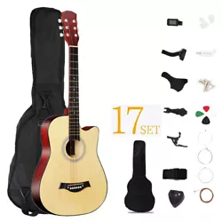 17PCS accessories. Esigned for beginners who are just getting started. The design has 18 characters, 6 steel strings,...
