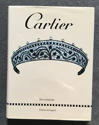 Cartier, bijoux, Hans Nadelhoffer Editions du Regard 1984, tirage exceptionnel numéroté 1935 sur 3000.Etat...