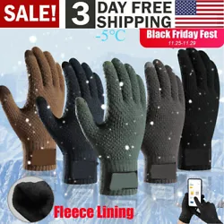 Type: Winter Warm Gloves. Features: Durable, Soft, Comfortable, Warm etc. Glove Warmth: Very Warm. Color: Black, Dark...
