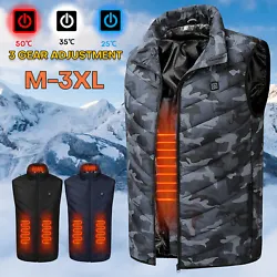 And our heating vest support hand washing and machine washing, it is very convenient to wear! 1 Minutes fast heat,...