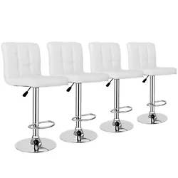 Our bar stools is in simple white color, but modern style, which can be matched every furnuiture in your room, your...