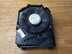 06-15 BMW E90 E92 E84 X1 FRONT LEFT UNDER SEAT SUBWOOFER 9144202 OEM. Condition is Used. Shipped with USPS Priority...