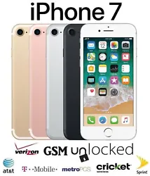 Apple iPhone 7 32GB | 128GB. This is an Unlocked Device, compatible with any Network. Note: the phone may reboot which...