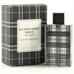 mini cologne Burberry Brit for Men Brand New In Box.