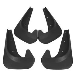 4PCS Black Mud Guards /Splash Guards   Hope you could get your item soon,if you have any problem,please contact us by...