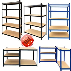 This steel shelving rack is perfect for storage and organisation. This racking unit is sturdy and durable. It features...