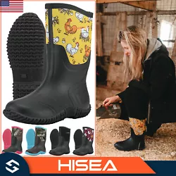 Manufacturer HISEA. Features Cushioned, Insulated, Lightweight, Slip Resistant, Waterproof, Snakeproof,...