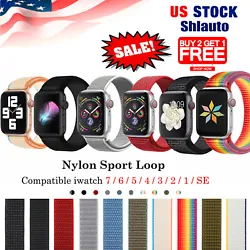 Compatible Mode: Aipeariful Stretchy Nylon bands Compatible with Apple Watch band Series 1,Series 2,Series 3,Series...