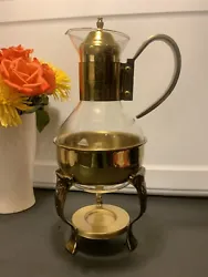 Coffee/Tea Carafe Vintage Princess House. Gorgeous with a lot of decorative details. Please see all photos, there is...
