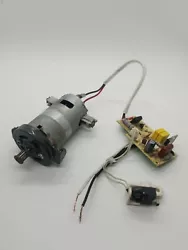 Hoover UH72420 Air Spirit Vacuum Parts. Nozzle Motor, Circuitry & Switch. Tested.Perfect. . Condition is Used. Shipped...